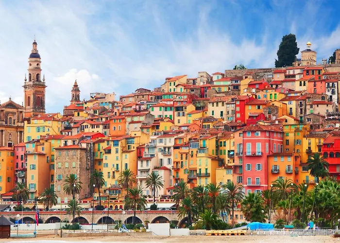 Bilocale Centro, Terrazzo E Parking Privato مينتون