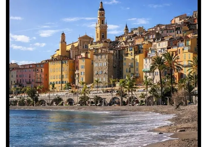 Appartement Bilocale Centro, Terrazzo E Parking Privato Menton